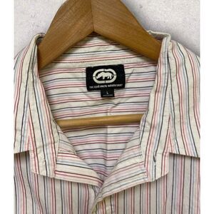 Ecko‎ Unlimited Men's Long Sleeve Casual Button Down Shirt Multicolor Size Large